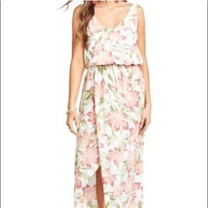 NWOT show me your mumu Kendall floral dress size x-small